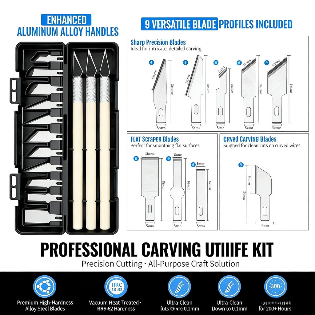 69-Piece 3D Printer Tool Kit with Deburring Tool, Flush Cutters, Needle File Set, Nozzle Cleaning Kit and Plastic