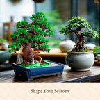 Wise Block Bonsai Tree Building Blocks Set for Adults, 950 PCS