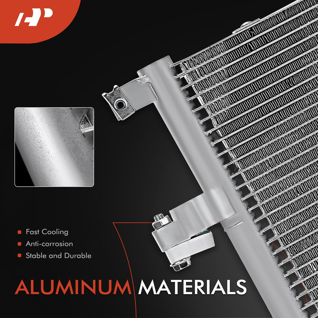 A-Premium Air Conditioning Condenser Compatible with Volvo