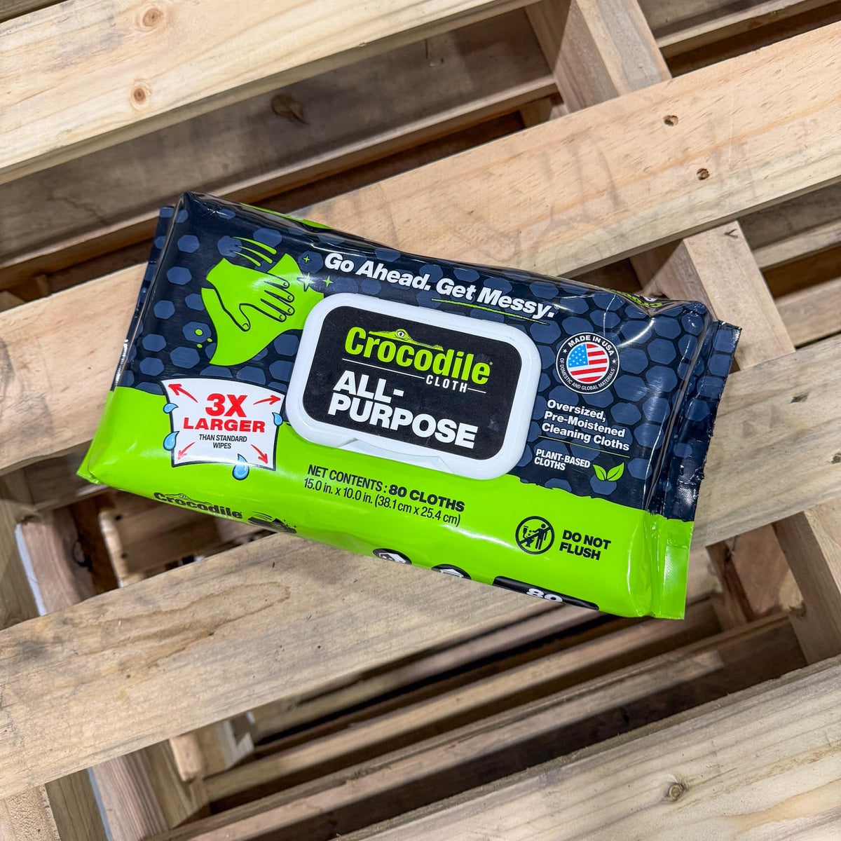 All-Purpose Plant-Based Cleaning Wipes, 80 Count