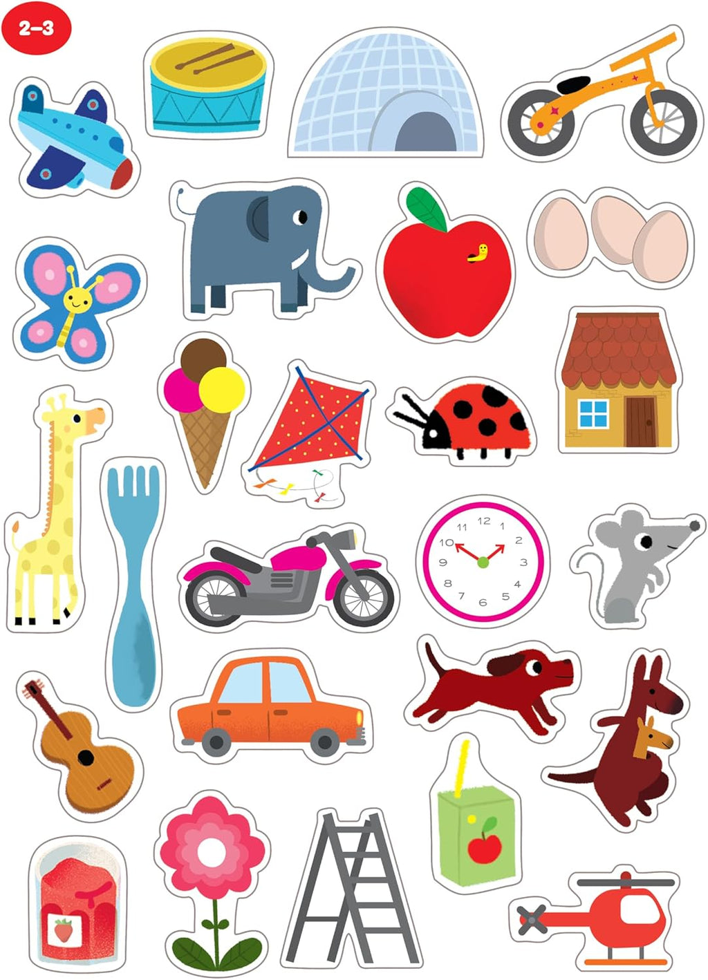 Toddler Sticker Activity Book Includes 500+ Stickers - Learn ABCs, Counting, Colors and More for Kids Ages 2 - 5