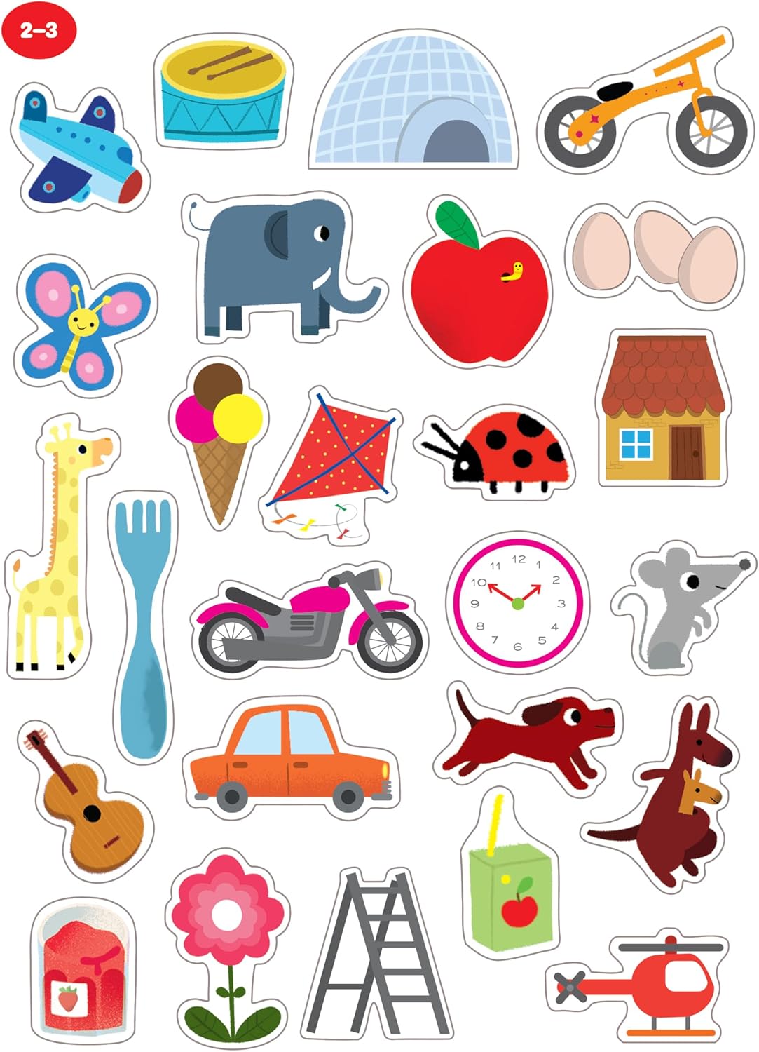 Toddler Sticker Activity Book Includes 500+ Stickers - Learn ABCs, Counting, Colors and More for Kids Ages 2 - 5