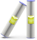 20 Micron Whole House Water Filter Cartridge, 20" x 4.5", 2-Pack