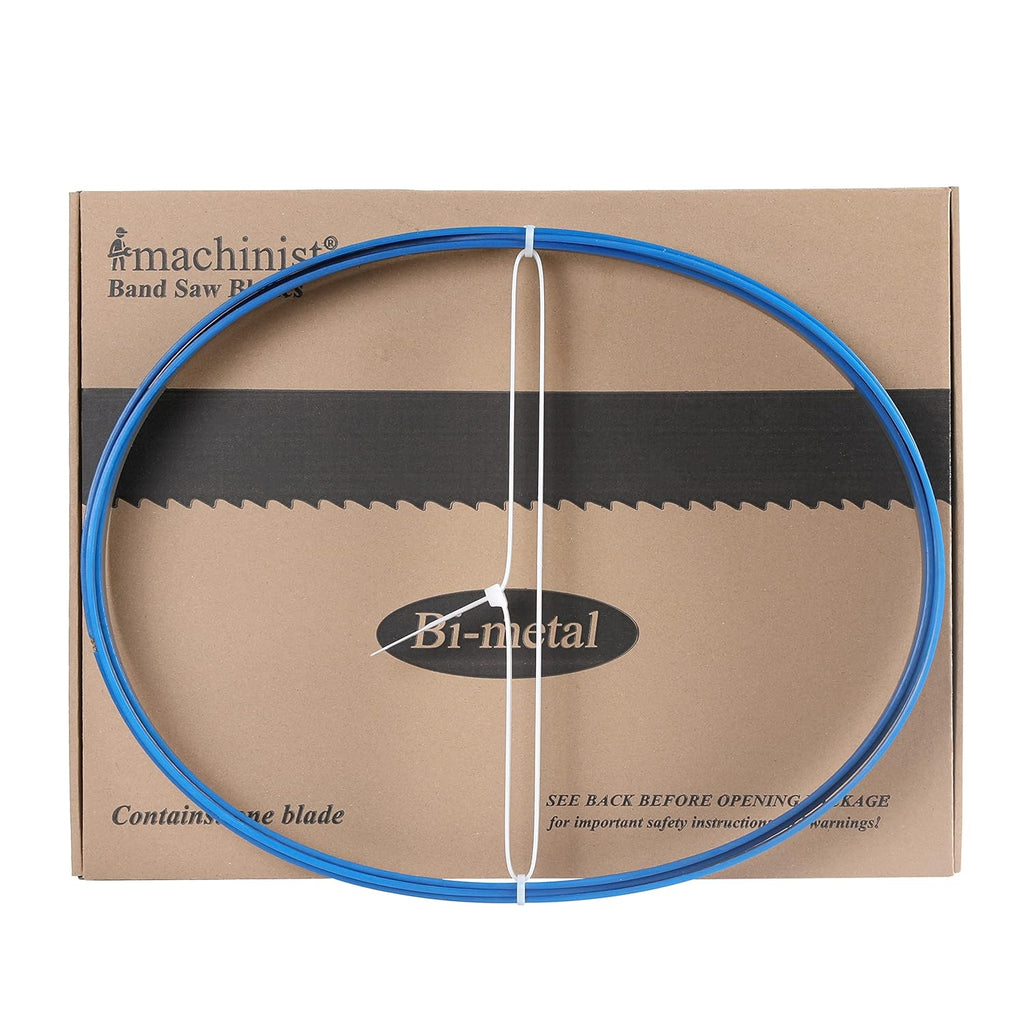 Imachinist S13211014 Bi-Metal Band Saw Blade 132" x 1" x 10/14TPI for Metal