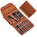 Gifts for Men, Manicure Set Clippers Manicure Kit Nail Clipper Sets 16pcs Mens Grooming Kits Professional Stainless