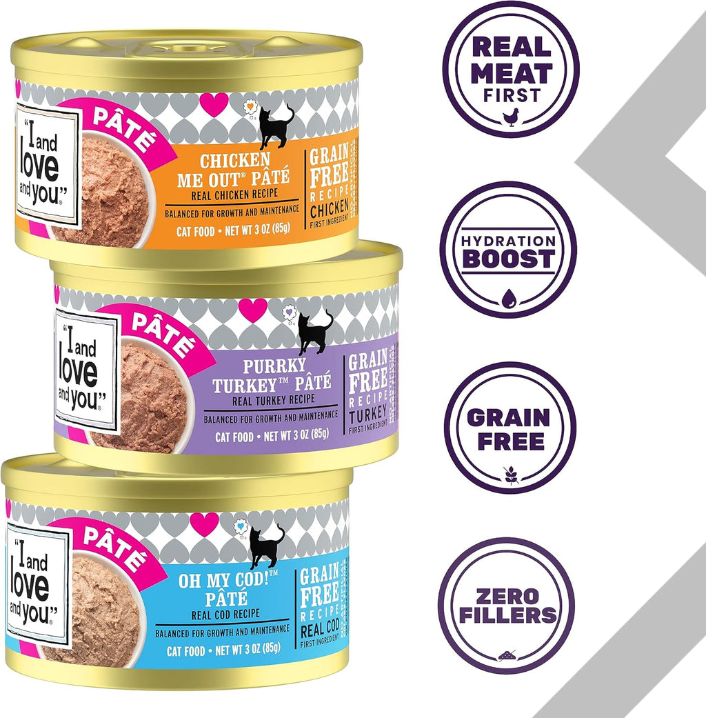 Wet Cat Food Variety Pack, 3oz | 12 Pack