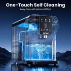 Commercial Chewable Nugget Ice Maker & Ice Water Dispenser