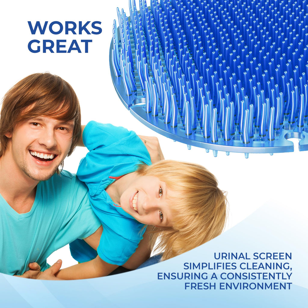 Urinal Screen Deodorizer, 24 Pack, Anti-Splash Cakes