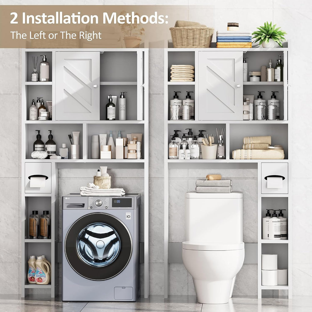 Over the Toilet Storage Cabinet, Freestanding Storage Cabinet Over Toilet, Bathroom Storages Organizer Cabinets with