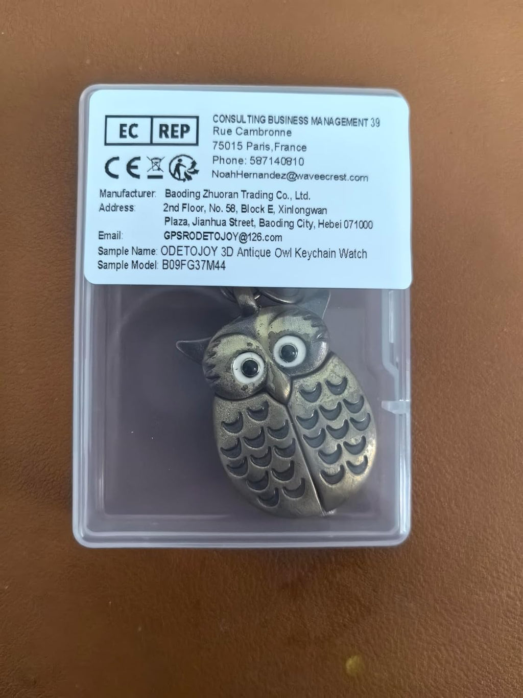 Flip Open Owl Keychain Watch Pendant Tortoise Car Heilicopter Pocket Watch with Key Ring