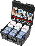 Graded Card Case Storage Box for Sports & Trading Cards | Fits PSA | CSG | CGC | BGS Slabs, Toploaders & Magnetic