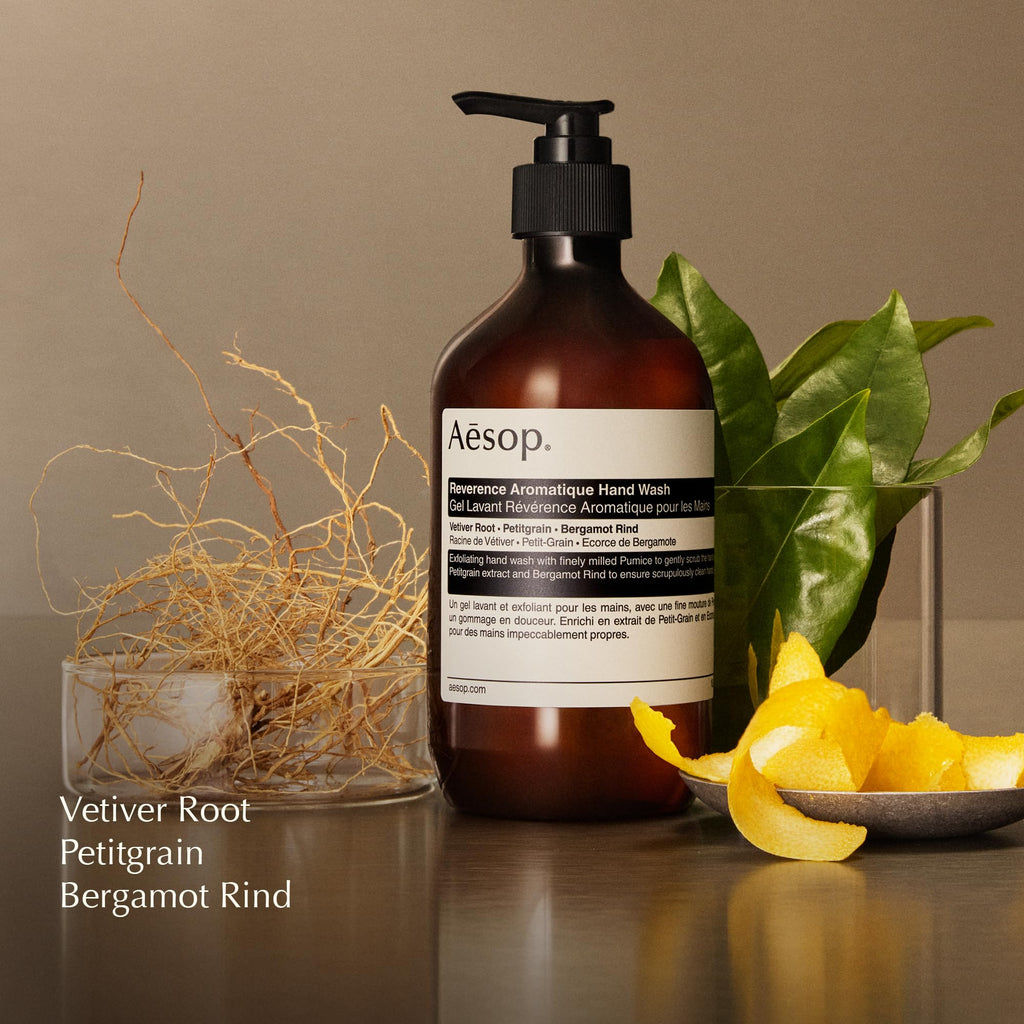 Reverence Aromatique Hand Wash, Exfoliating Hand Soap, 16.9oz