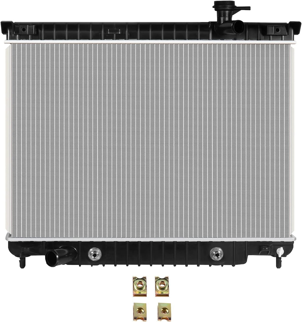 ECCPP 2458 Aluminum Radiator for 2004-2007 Buick Rainier 4.2L, for Chevy
