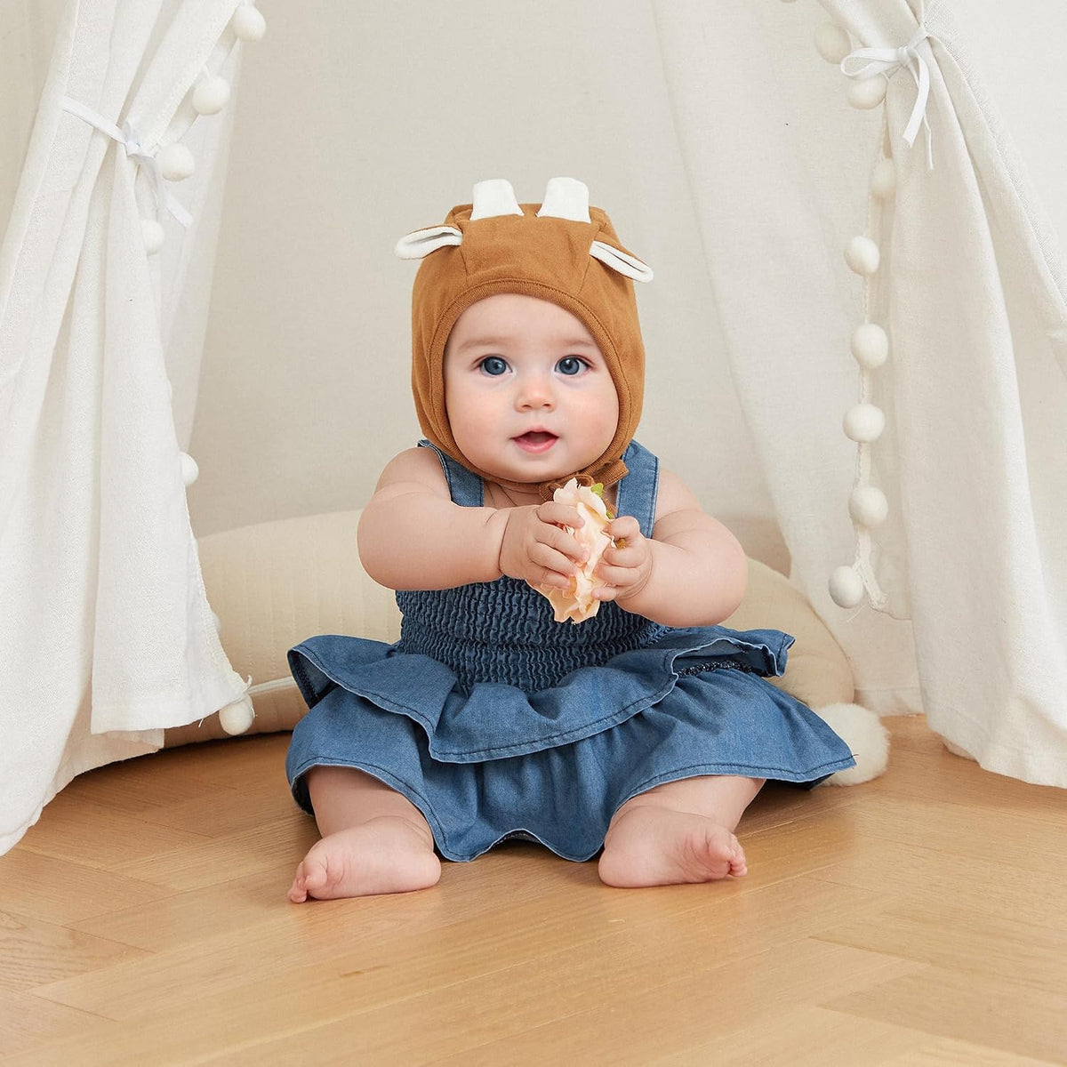 Baby Girls Summer Denim Romper Clothes Dress Newborn Sunsuit 3 6 9 12 18 Months One-Piece Jumpsuits Outfits