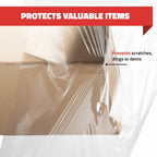 2 Pack Stretch Wrap 11 Inch 1000 Ft 60 Gauge with Handle