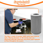 5062-100 Wire Mesh Filter 100 Micron Replace 5062-100V