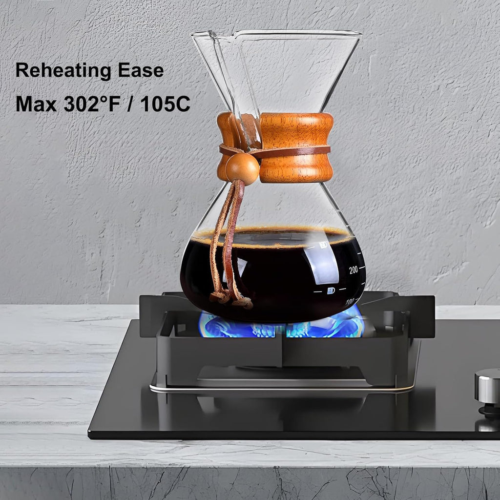 Pour Over Coffee Maker with Stainless Steel Filter Pour Over Coffee Dripper | Pour Over Coffee13.5 OZ, Drip Coffee