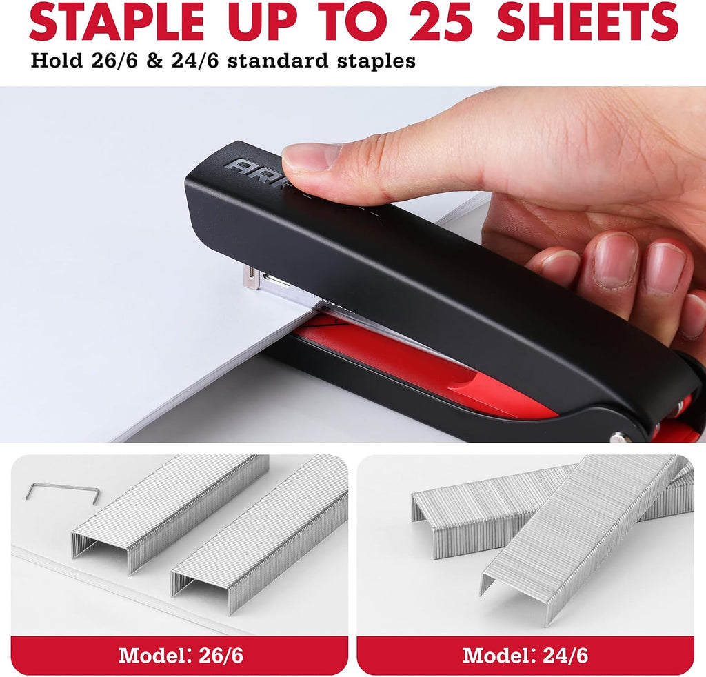 Arrow 2-Pack Full-Strip Stapler with 2520 Staples & Remover