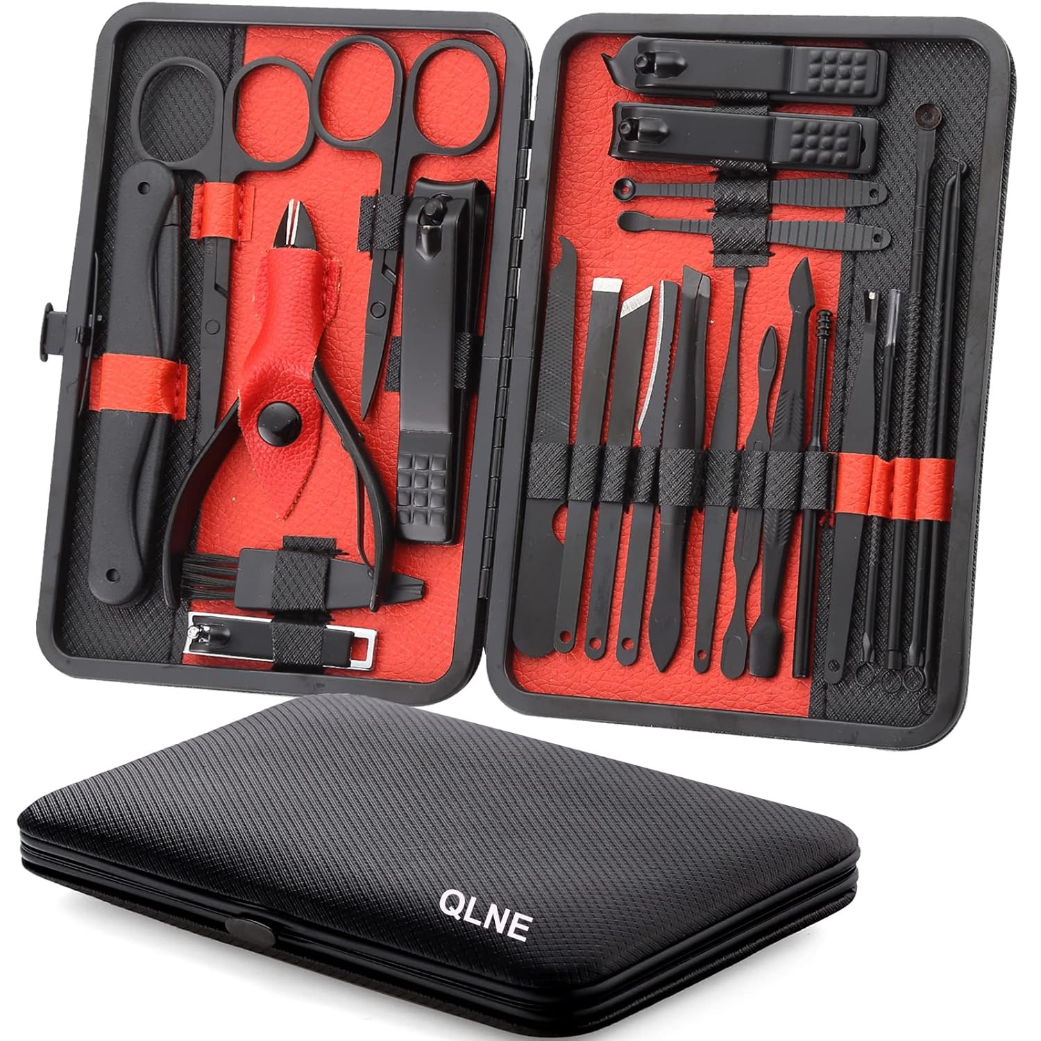 Nail Clippers Sets High Precisio Stainless Steel Nail Cutter Pedicure Kit Nail File Sharp Nail Scissors and Clipper