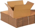 Shipping Boxes 14L x 10W x 5H 25-Pack Flat Corrugated Cardboard Box for Packing, Moving and Storage