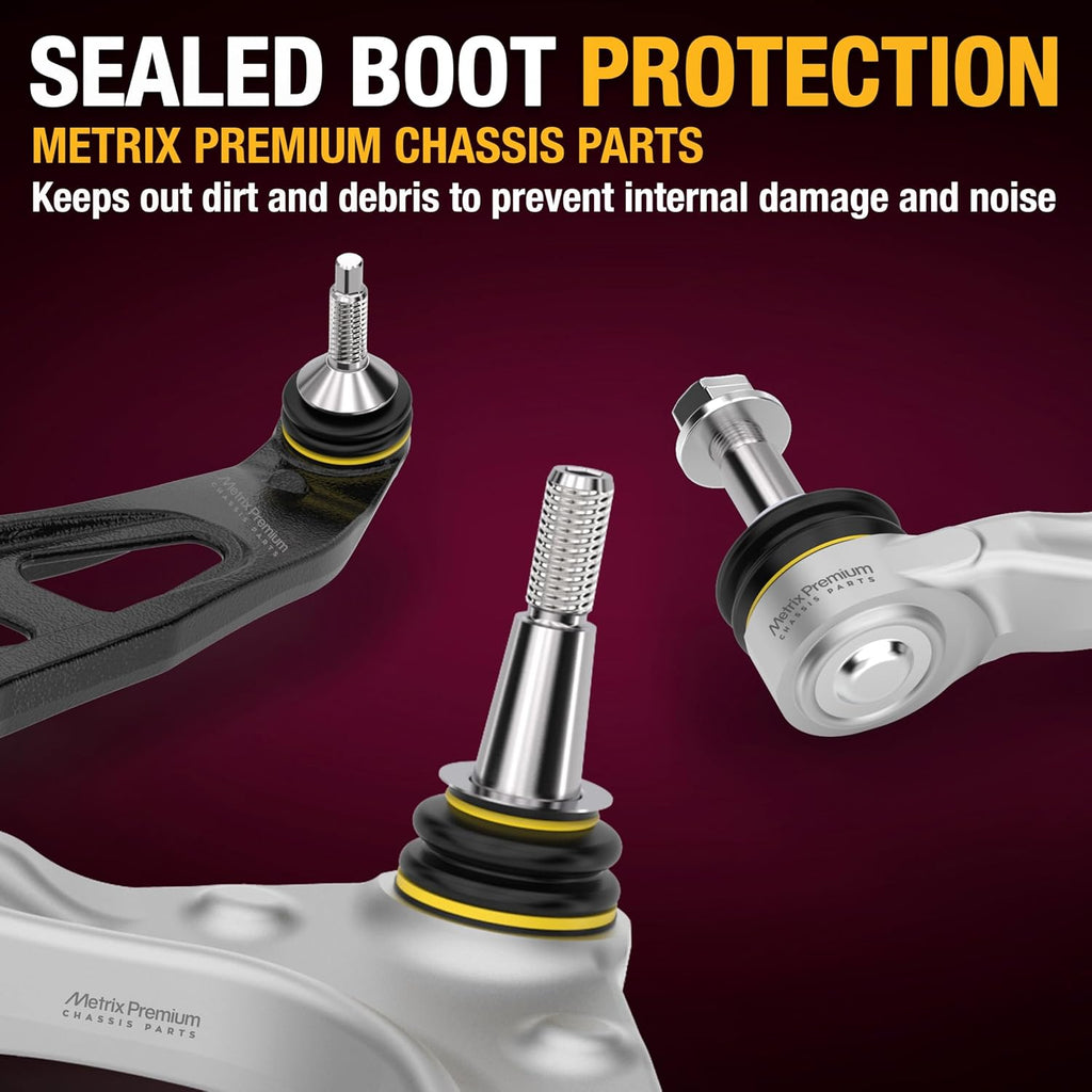 Metrix Premium Chassis Parts Control Arm Kit Fits Dodge Ram 1500 4WD 06-10
