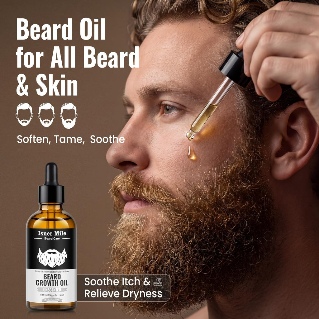 3.38 fl Oz Beard Oil Christmas Stocking Stuffers for Men Him Dad