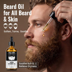 3.38 fl Oz Beard Oil Christmas Stocking Stuffers for Men Him Dad