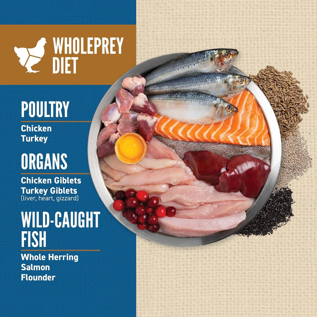 Amazing Grains WHOLEPREY Dry Dog Food Original Recipe 4lb Bag