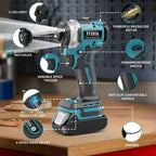 Cordless Impact Driver Compatible with Makita 18V Battery(Tool Only)