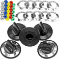 KN002 Stove Knobs Replacement for Roper Whirlpool Electric Stove - 5 Pack | KN002 RKE Electric Range Burner Knobs