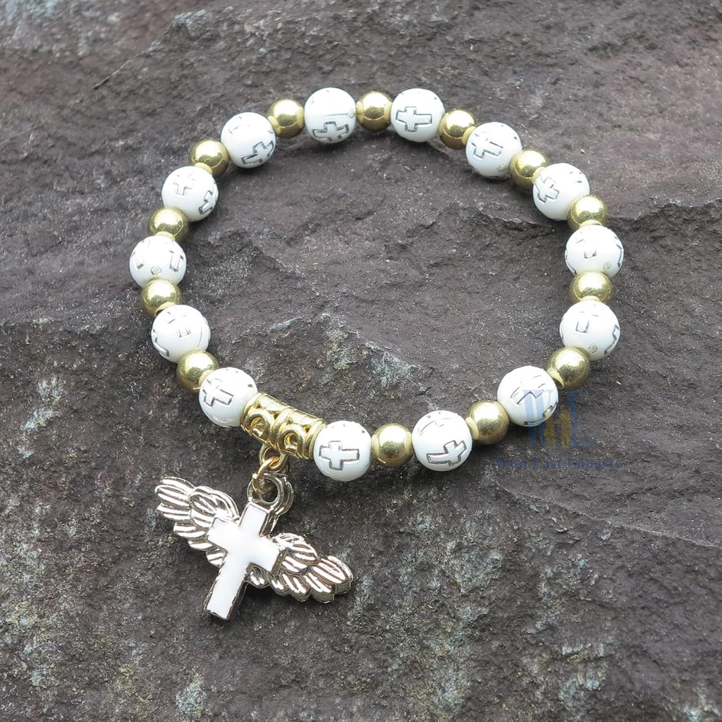 Angel Bracelet Baptism First Communion Favors Bulk