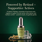 Gentle 1% Retinol Serum for Beginners with Peptides, 1 Fl Oz