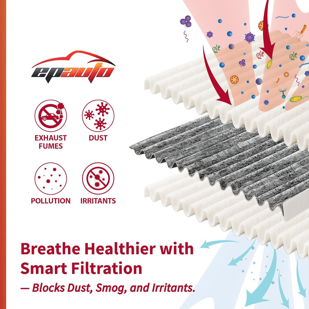 CP285 (CF10285) Premium Cabin Air Filter includes Activated Carbon