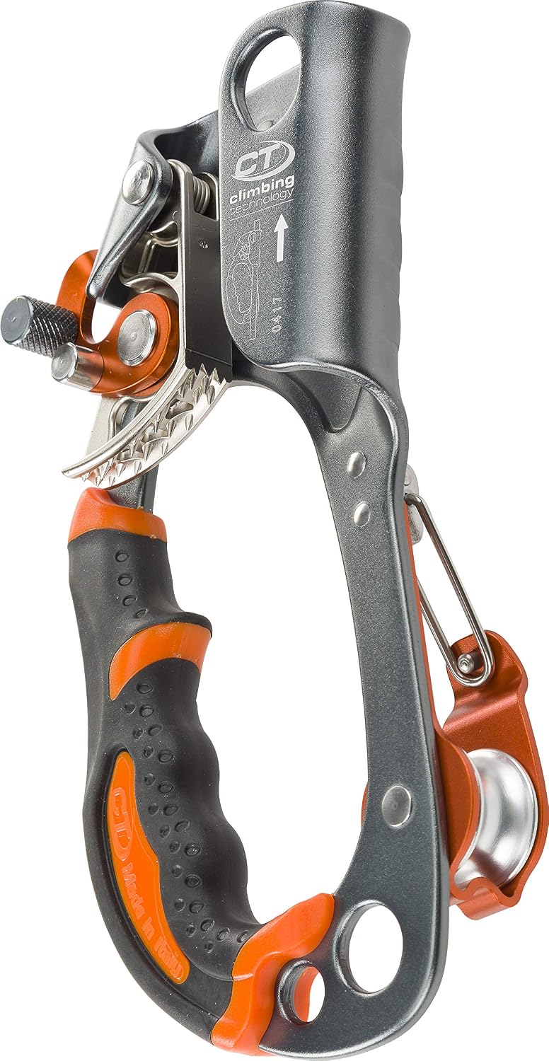 Quick Roll Ascender, Left Hand,Gray,One Size | Climbing Technology Quick Roll Ascender Left - Durable, Lightweight