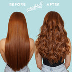 Mischief, Professional Curling Wand, 5 Variable Temperatures, 0.7”x 0.9” Extra Thick Long Length Rectangular Titanium