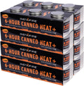 InstaFire 6-Hour Canned Heat (24 Cans), Canned Heat for Cooking, Canned Heat for Food, Heat for Camping, Heat for