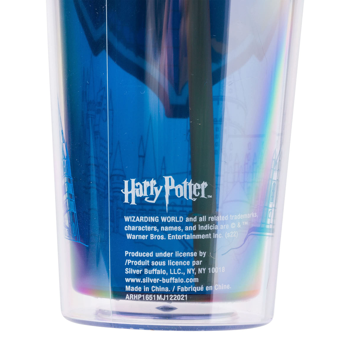 Harry Potter Hedwig Crest, Plastic Cold Cup, 24oz