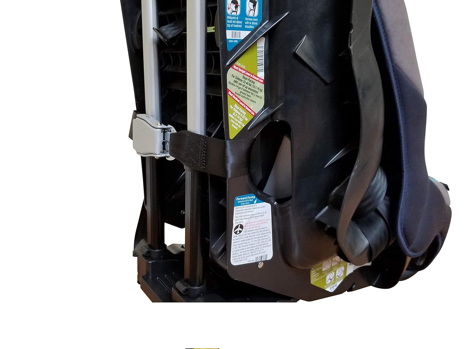 Holm Airport Car Seat Stroller Travel Cart and Child Transporter - A Carseat Roller for Traveling. Foldable