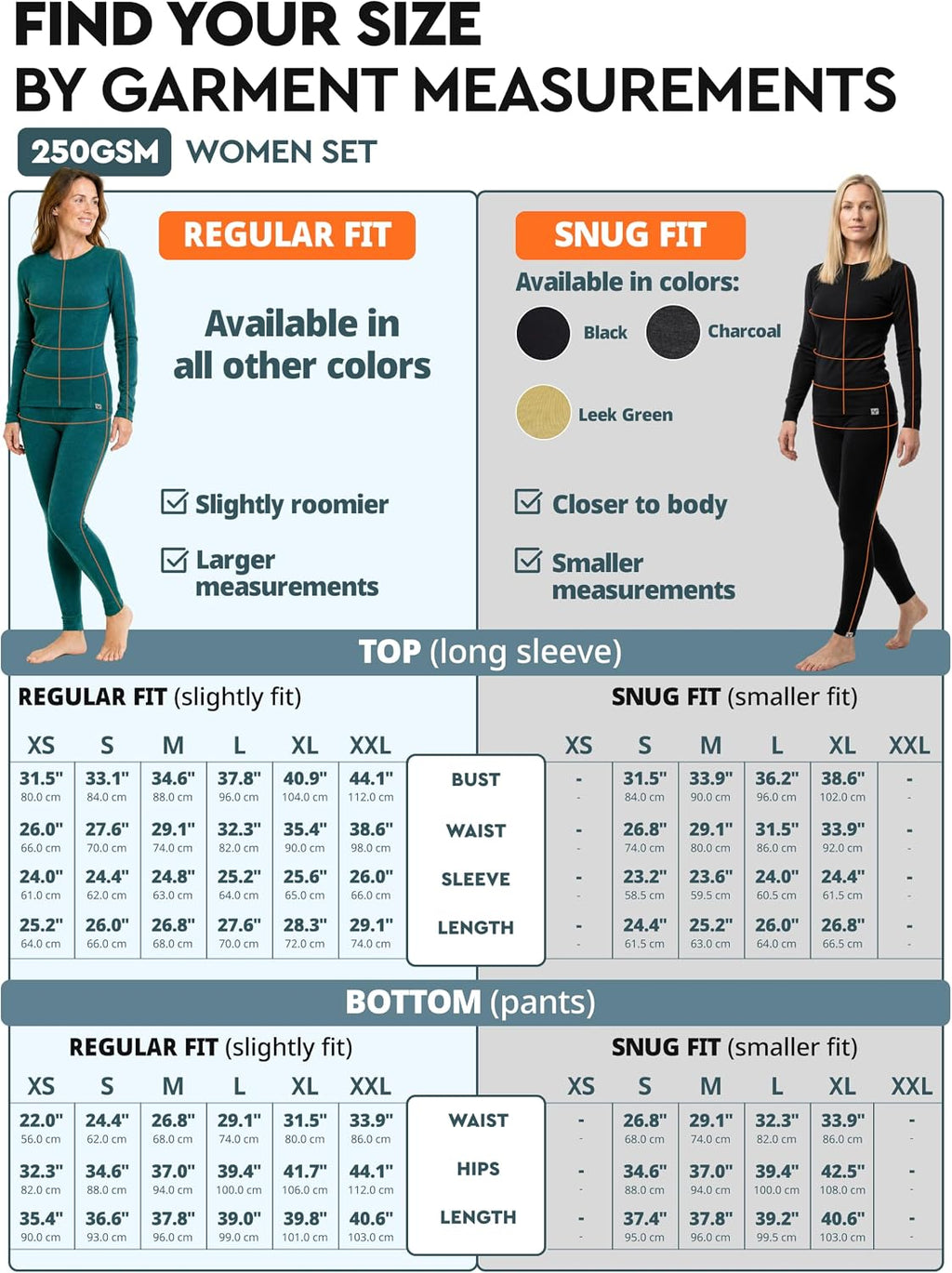 Merino Wool Base Layer Set for Women 100% Merino Wool Thermal Underwear Sets Lite - Midweight Top Tank Bottom