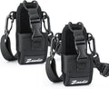 Multi-Position Carry Two-Way Radio Holster, Universal Walkie Talkie Case Pouch with Adjustable Shoulder Strap