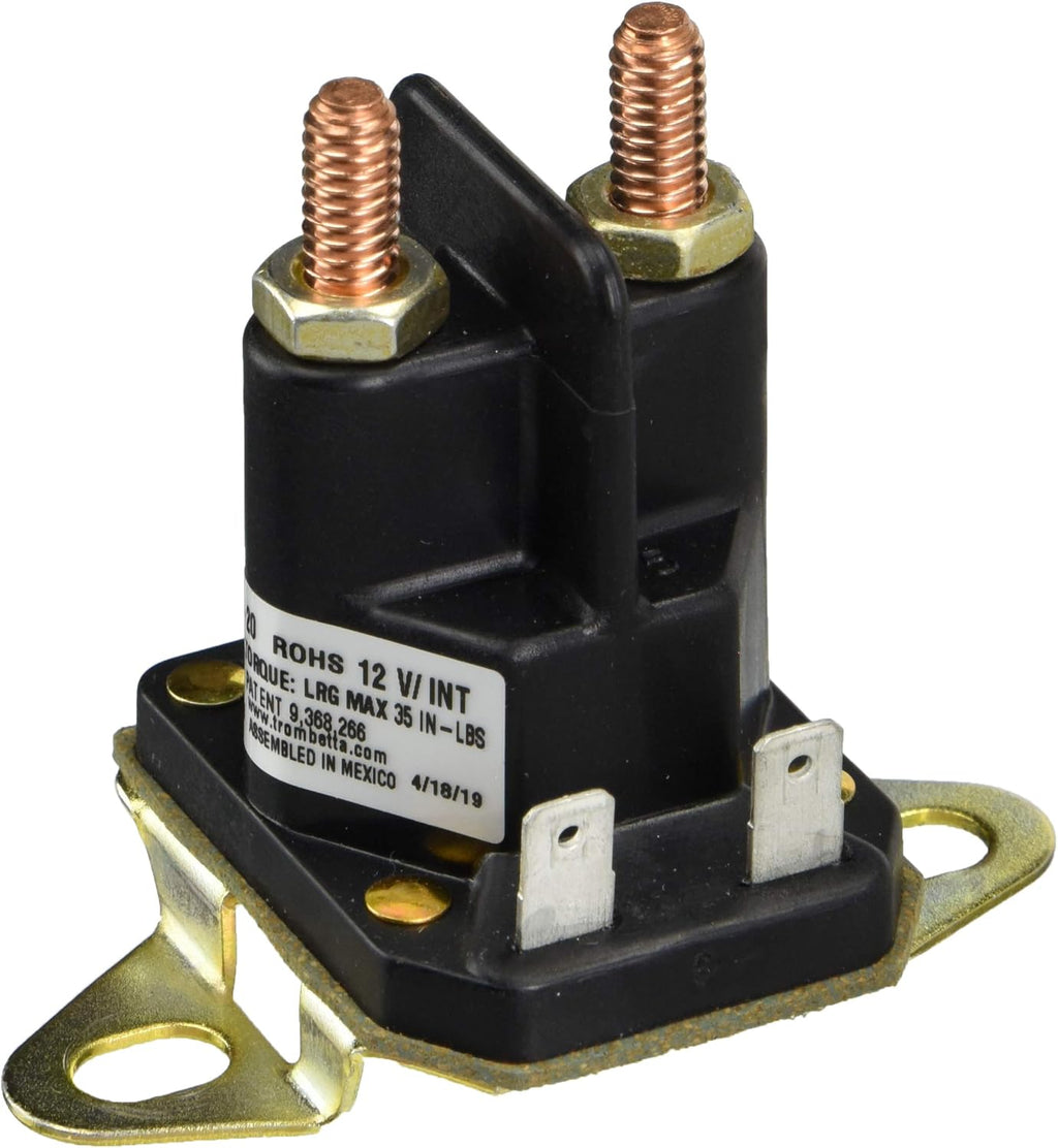 Briggs and Stratton 1755382YP Solenoid, Black