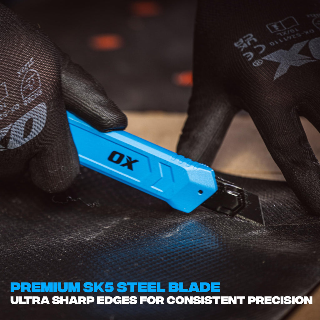 18mm Utility Knife Heavy Duty Snap Off Retractable Blade Cutter