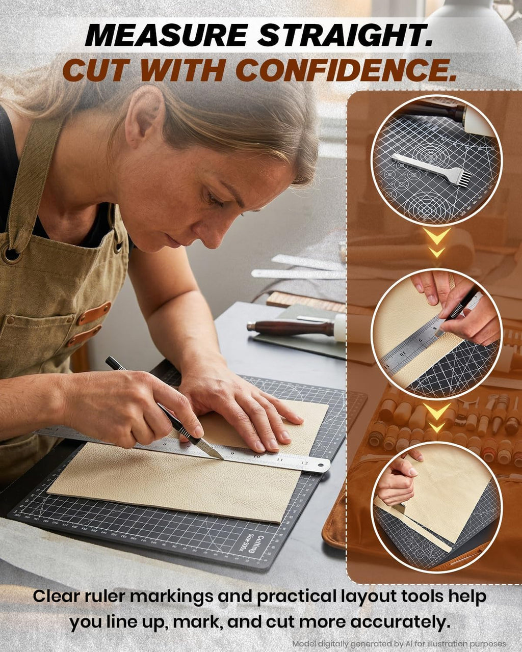 Leather Working Tools kit Leather Tooling Kit Leather Craft Tools
