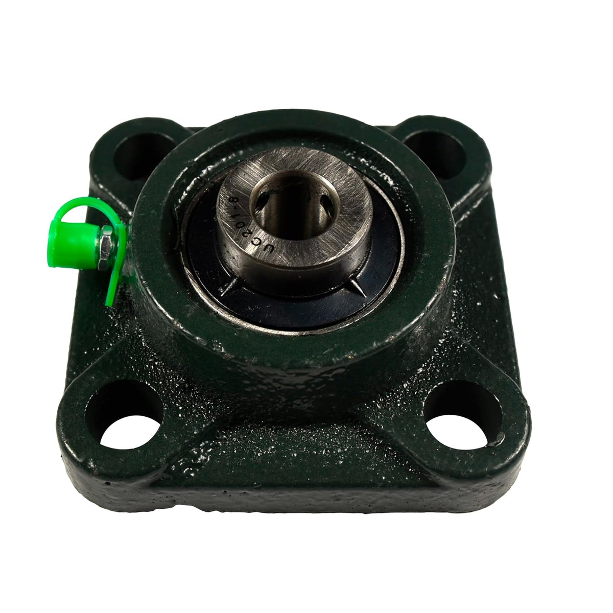 HQRP 4-Pack UCF201-8 Pillow Block Bearing 1/2 inch Bore, 4-Bolt Flange Mounted, Solid Base, Self-Alignment, Square
