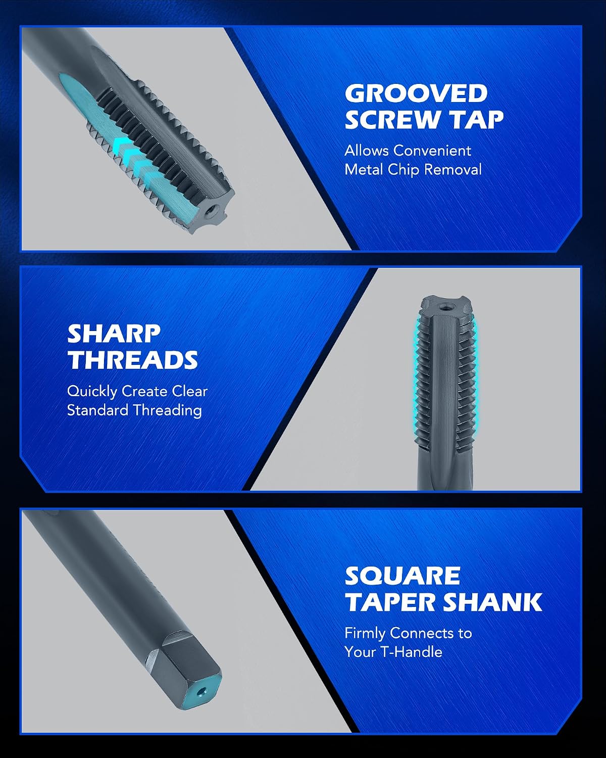 OMT Thread Repair Kit, 344pc SAE and Metric Thread Restorer Kit