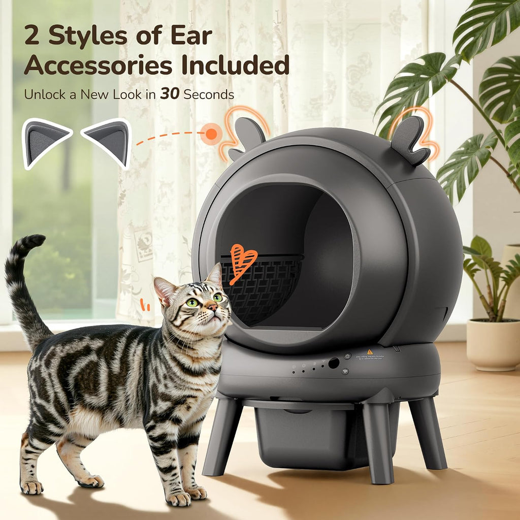 Automatic Self Cleaning Litter Box, Cat Litter Box, Robot Litter Box