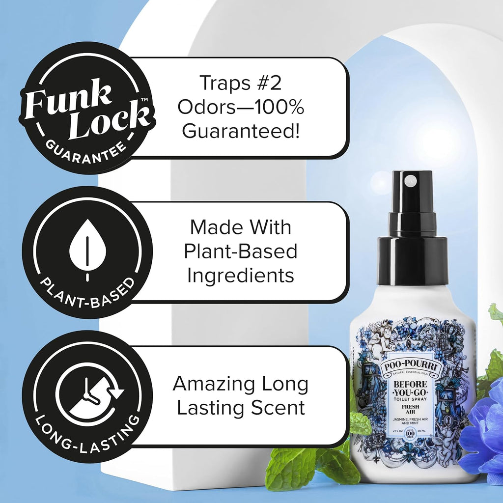 Before-You-Go Toilet Spray, Fresh Air, 4 Fl Oz