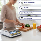 Digital Food Scale – Commercial Kitchen Scale with Rechargeable Battery, NTEP Class III Legal for Trade Scale, Large