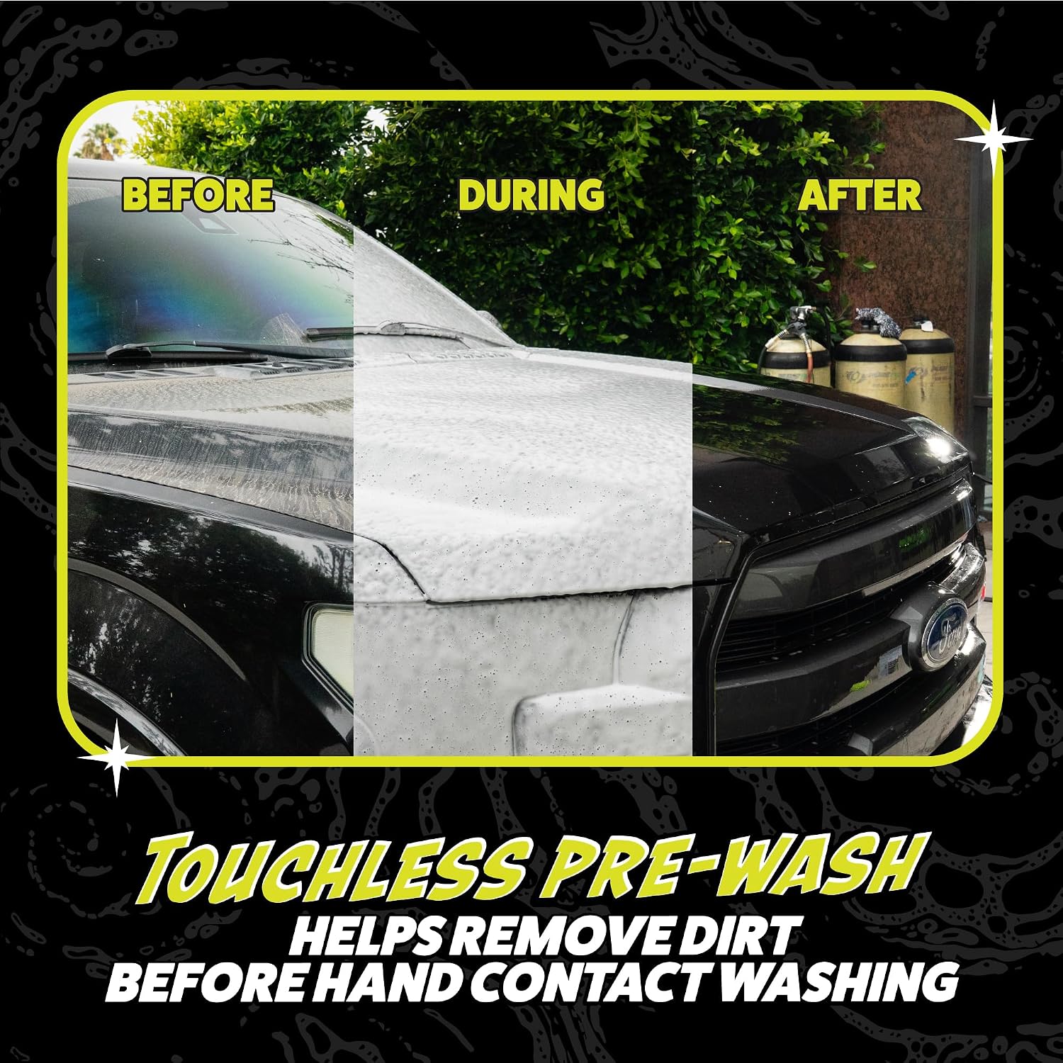 Snow Foam Pre Wash Car Wash Soap for Foam Cannons, 16 oz | High-suds snow foam pre-soak for foam cannons and foam