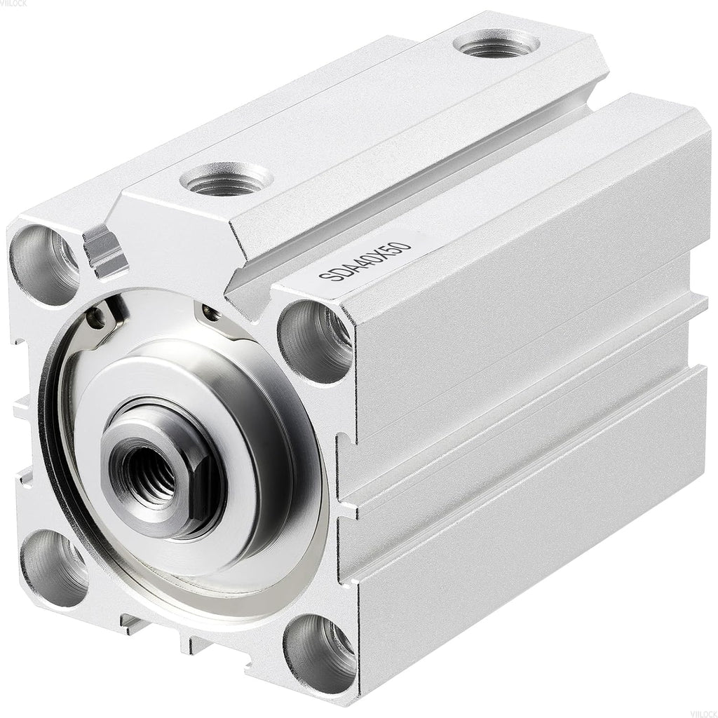 SDA40x50 Thin Air Cylinder 40mm Bore 50mm Stroke Double Acting